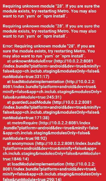 Red screen of death.